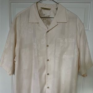 Tommy Bahama Hawaiian Silk Shirt Men’s Size M 100% Silk